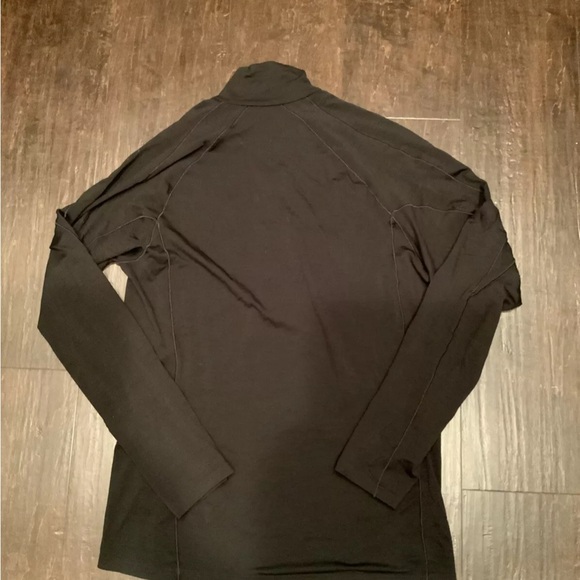 Patagonia Black 1/4 Zip Pullover Base Layer Shirt Men’s Large - Picture 3 of 5